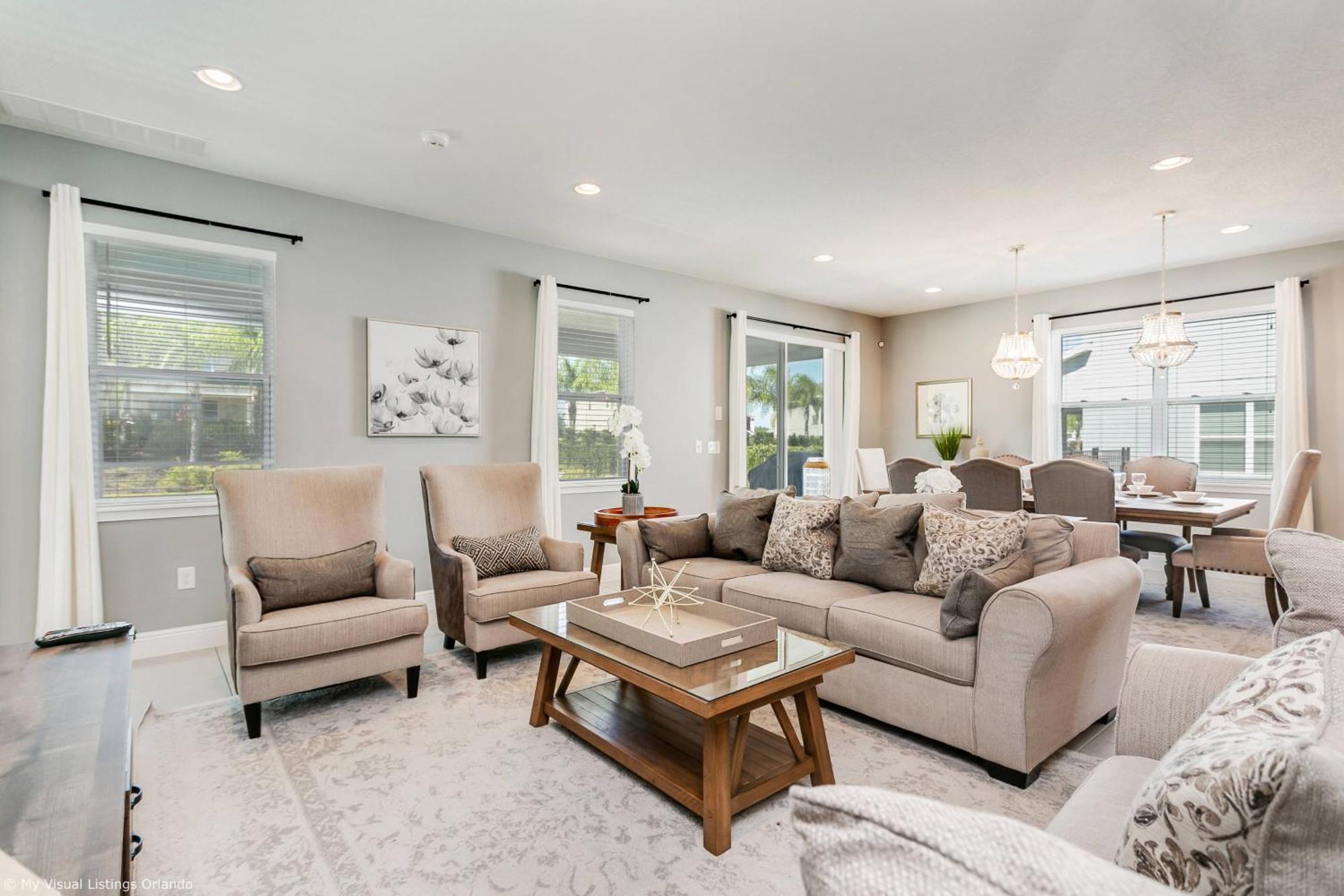 8 Bedroom Vacation Home With Pool 2114 Orlando Extérieur photo