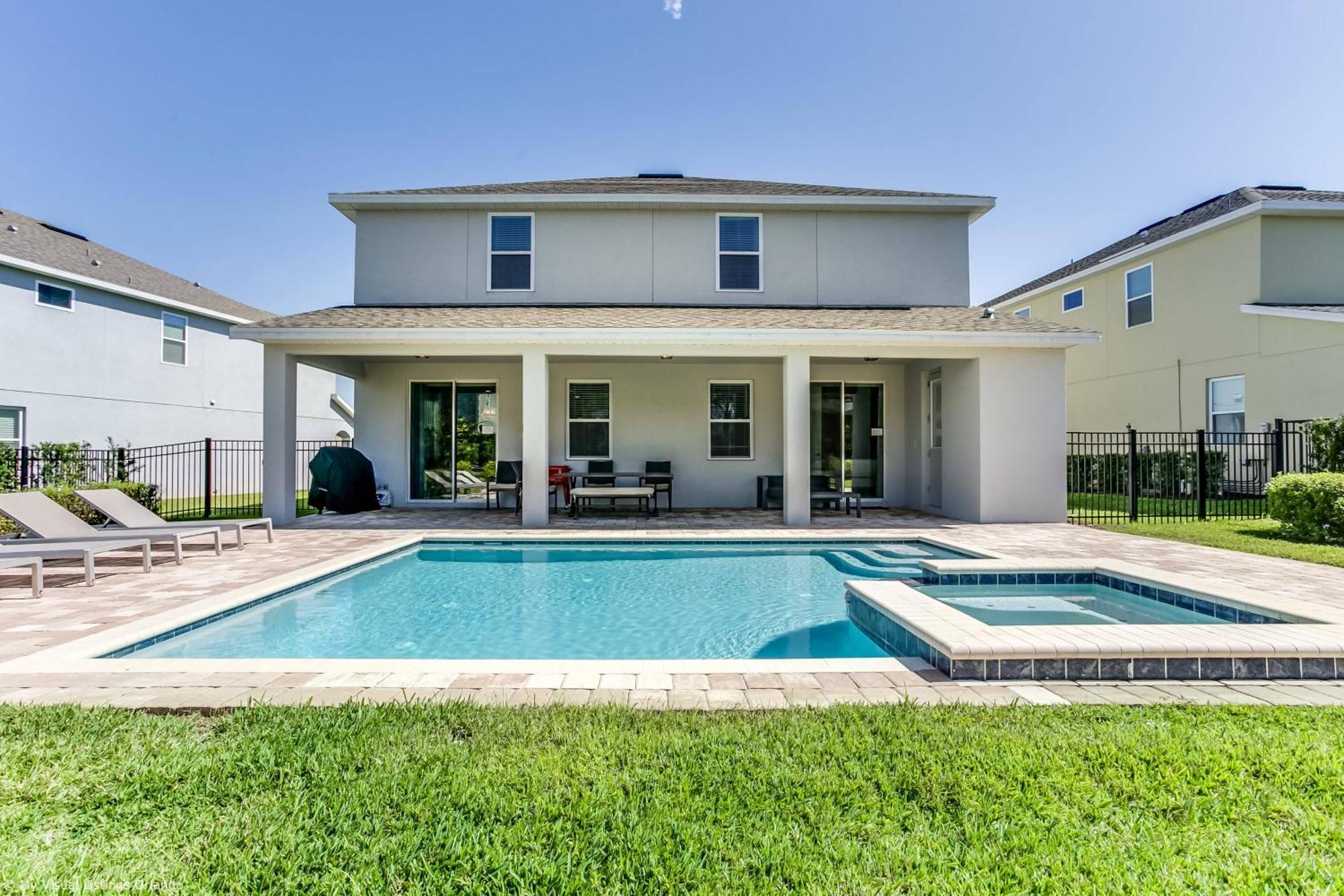 8 Bedroom Vacation Home With Pool 2114 Orlando Extérieur photo